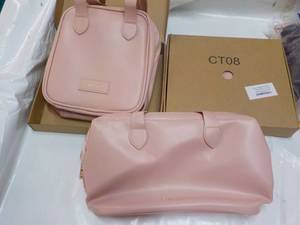 lot 146 image: 3 Travel Makeup Bags...