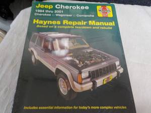 lot 166 image: Jeep Cherokee 1984-2001 Haynes Repa...