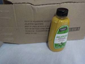 lot 174 image: 12 bottles Signature Jalapeno Musta...