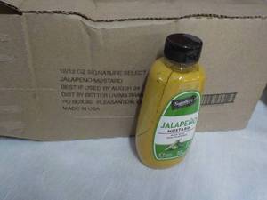 lot 175 image: 12 bottles Signature Jalapeno Musta...