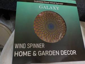 lot 231 image: Galaxy Stainless Steel Wind Spinner...