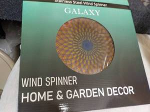 lot 234 image: Galaxy Stainless Steel Wind Spinner...