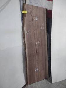 lot 1 image: Black Walnut Slab