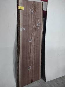 lot 2 image: Black Walnut Slab