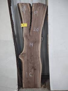 lot 9 image: Black Walnut Slab