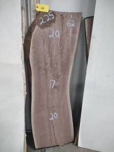lot 10 image: Black Walnut Slab