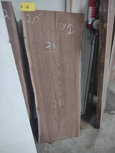 lot 12 image: Black Walnut Slab