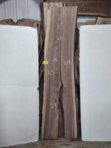 lot 41 image: Black Walnut Slab