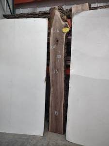 lot 53 image: Black Walnut Slab