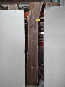 lot 55 image: Black Walnut Slab