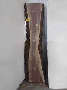 lot 62 image: Black Walnut Slab