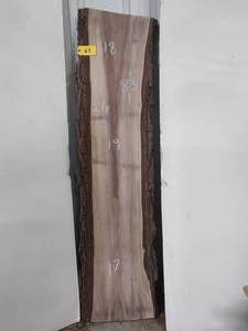 lot 63 image: Black Walnut Slab