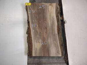 lot 75 image: Black Walnut Slab