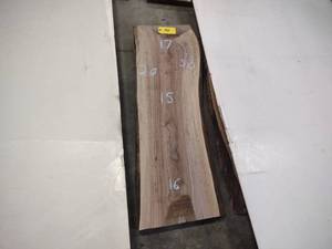 lot 90 image: Black Walnut Slab