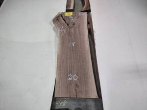 lot 102 image: Black Walnut Slab