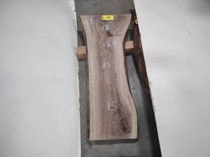 lot 105 image: Black Walnut Slab