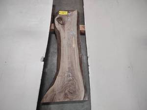 lot 107 image: Black Walnut Slab