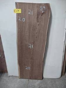 lot 119 image: Black Walnut Slab
