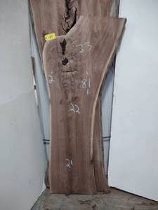 lot 139 image: Black Walnut Slab
