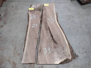 lot 148 image: Black Walnut Slab