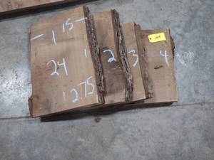 lot 149 image: Black Walnut Slab