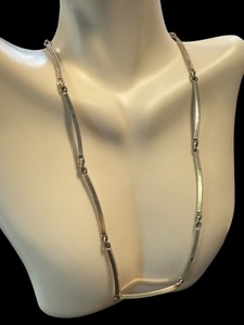 lot 17G image: Vintage Niels Erik Sterling Silver Necklace Denmark