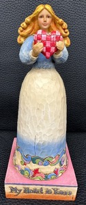 lot 26S image: Jim Shore Heartwood Creek My Heart is Yours Figurine