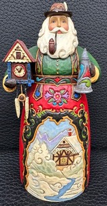 lot 85S image: Jim Shore Heartwood Creek Frohe Weihnachten Figurine - 2010 - #V4017646