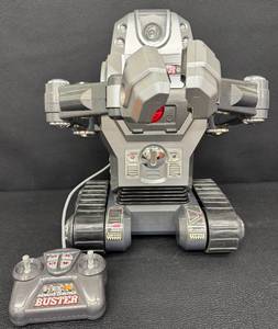 lot 49RO image: Buster Remote Control Robot by EZ-Tec with Controller