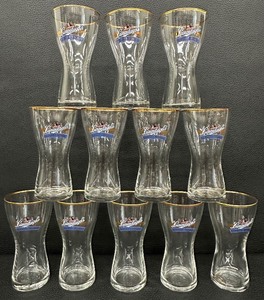 lot 155 image: Leinenkugels Sunset Wheat Beer Glasses - Lot of 12