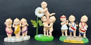 lot 43A image: Jesco Kewpie Doll Figurines - Lot of Three