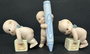 lot 154A image: Cute Ceramic Kewpie Dolls by Jesco - 1992