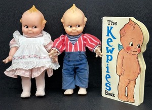 lot 142A image: Adorable Jesco 1983 Kewpie Dolls and The Kewpie Book