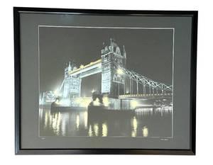lot 26X image: Garry Seidel Limited Edition Tower Bridge Print