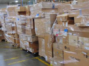 lot 5 image: 12 Manifested Pallets of New Appliance Parts Pallets 43 - 54