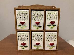 lot 74 image: W.A. Wales  Spice Rack Made in Japan