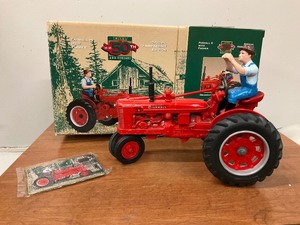 lot 97 image: Ertl 50th Anniversary Edition Farmall with Farmer