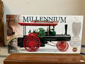 lot 108 image: Mellennium Farm Classics, Case Steam Traction Engine model