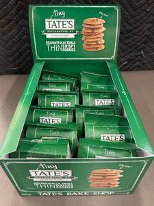lot 177 image: GA 4 - Box of Tates Chocolate Chip Cookies - 12 Packs - Best by Nov 18, 2025