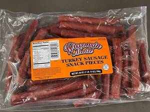 lot 435 image: Wisconsin Maid Turkey Sausage Snack Pieces - 28 oz Pack