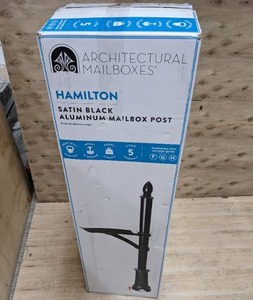 Architectural Mailboxes: Hamilton In-Ground Steel Post Kit