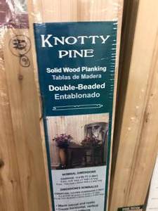 lot 92 image: KNOTTY PINE SOLID WOOD PLANKING
