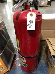 lot 113 image: LARGE FIRE EXTINGUISHER