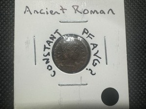 lot 15 image: Unidentified Ancient Roman Coin. See additional details below.