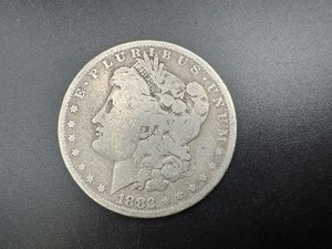 lot 107 image: 1882 O Morgan Dollar. Average Circulation