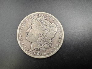lot 108 image: 1891 O Morgan Dollar. Average circulation.