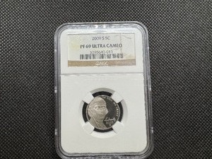 lot 131 image: 2009S 5C NGC PF 69 Ultra Cameo