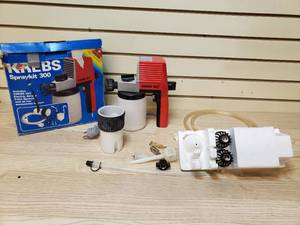 lot 38 image: Krebs Spray kit 300 electric airless paint sprayer
