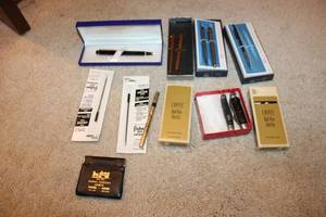 lot 16 image: Collection of Writing Instruments and Pen Refills
