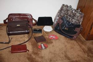 lot 45 image: Collection of 8 Assorted Handbags and Wallets